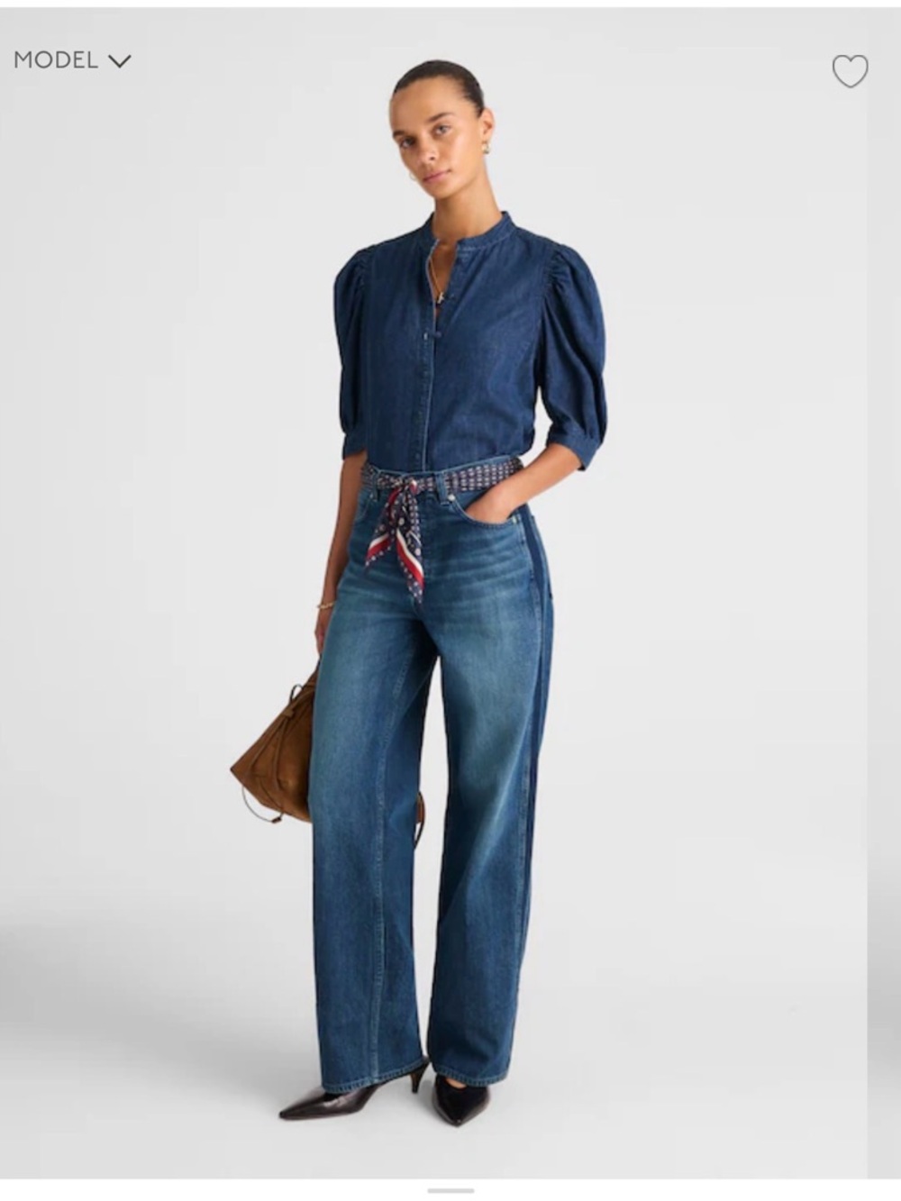 Madewell Light Denim Low-Slung Baggy Jeans, size 25